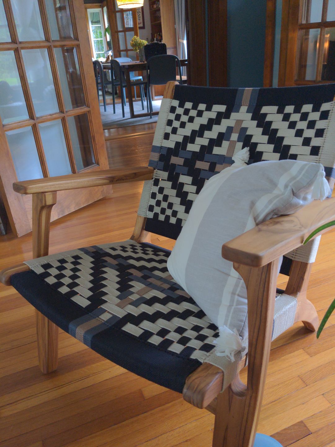 Customer photo review of Masaya Armchair | Colonial Pattern