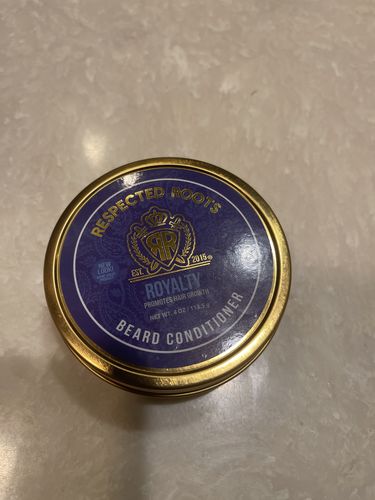 Customer photo review of Respected Roots Beard Conditioner - Royalty Scent (4 oz.)