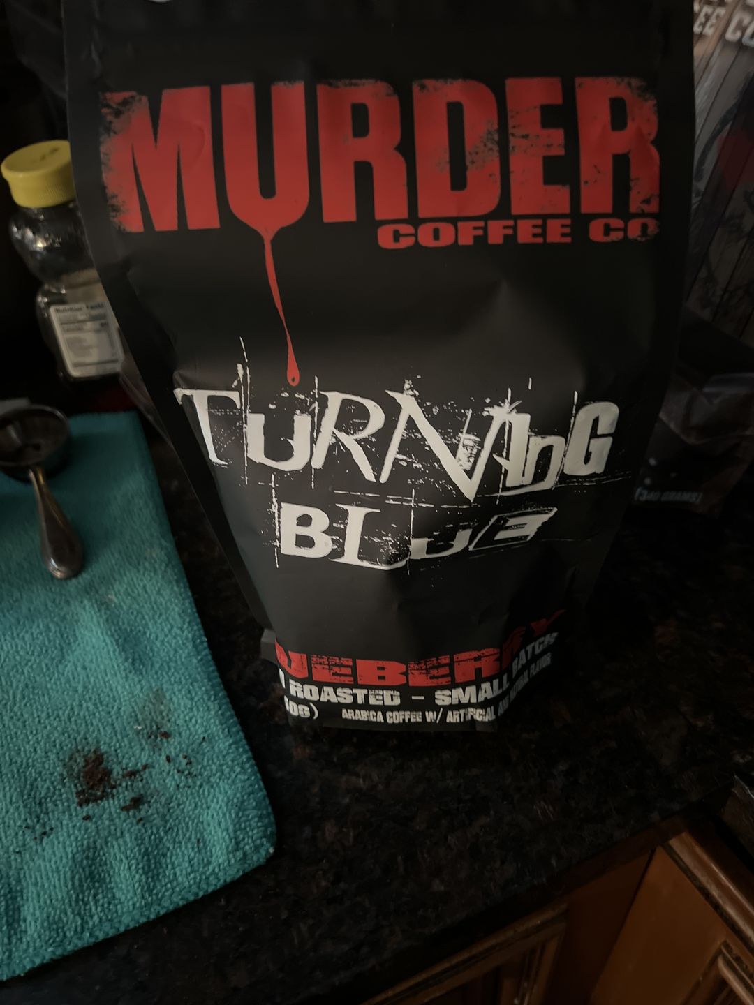 Customer photo review of Turning Blue - Blueberry Cinnamon Crumble