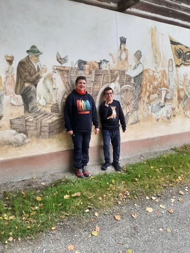 Customer photo review of FUCHS IM WALD BUNT - Bio Unisex Hoodie (PREMIUM)