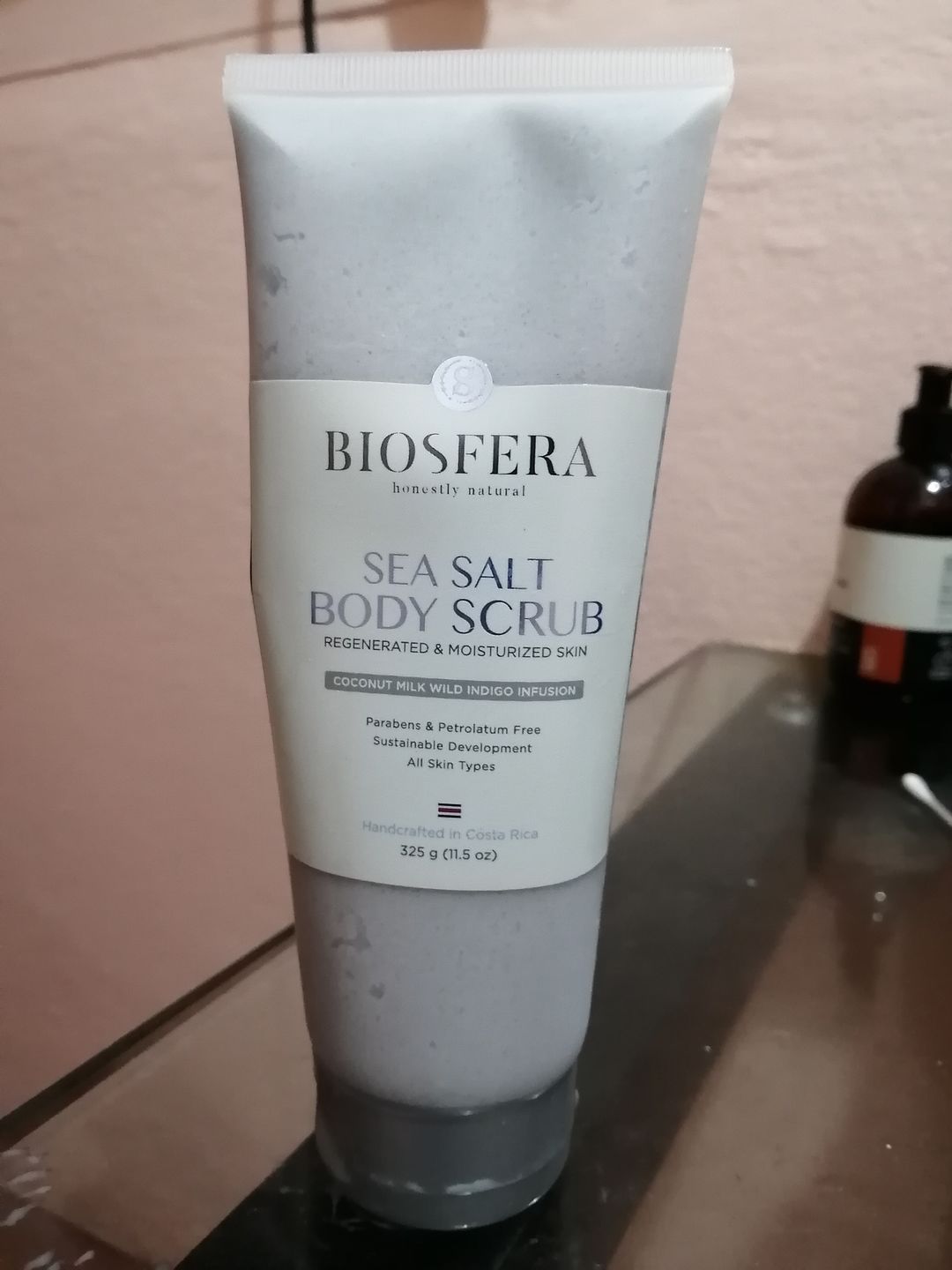Customer photo review of Coconut Milk Sea Salt Body Scrub