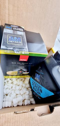 Customer photo review of AM Screen Wash - Hydrophobic Screen Wash - 5 Litres