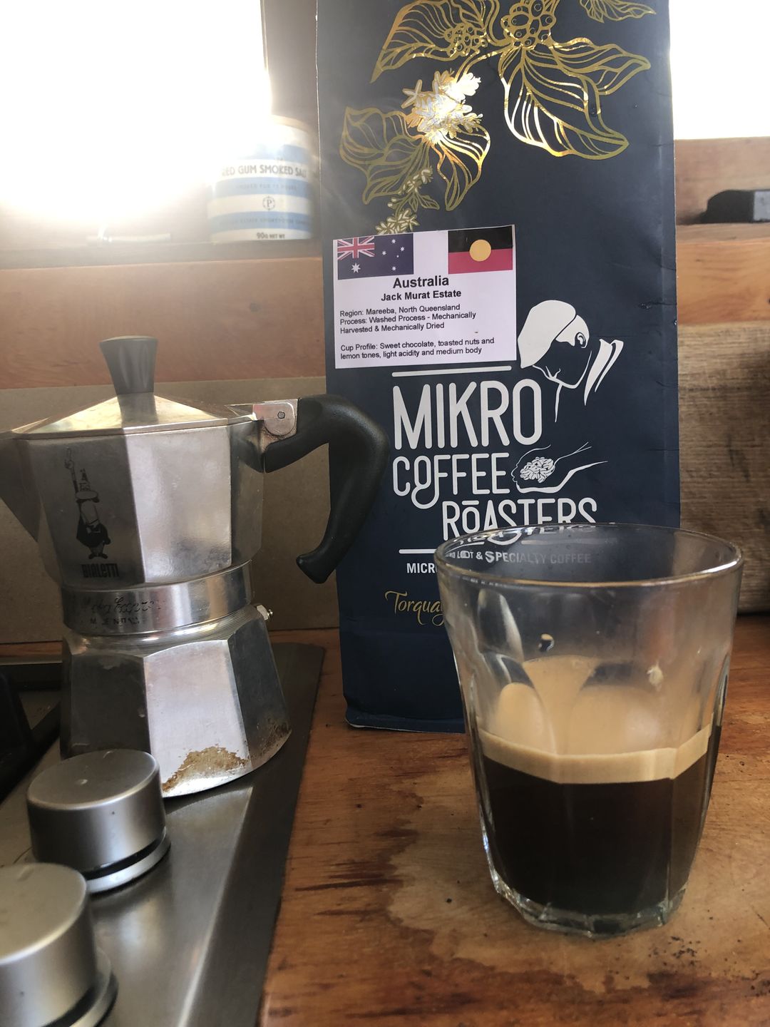 Customer photo review of Australian Grown Coffee - Jack Murat Estate