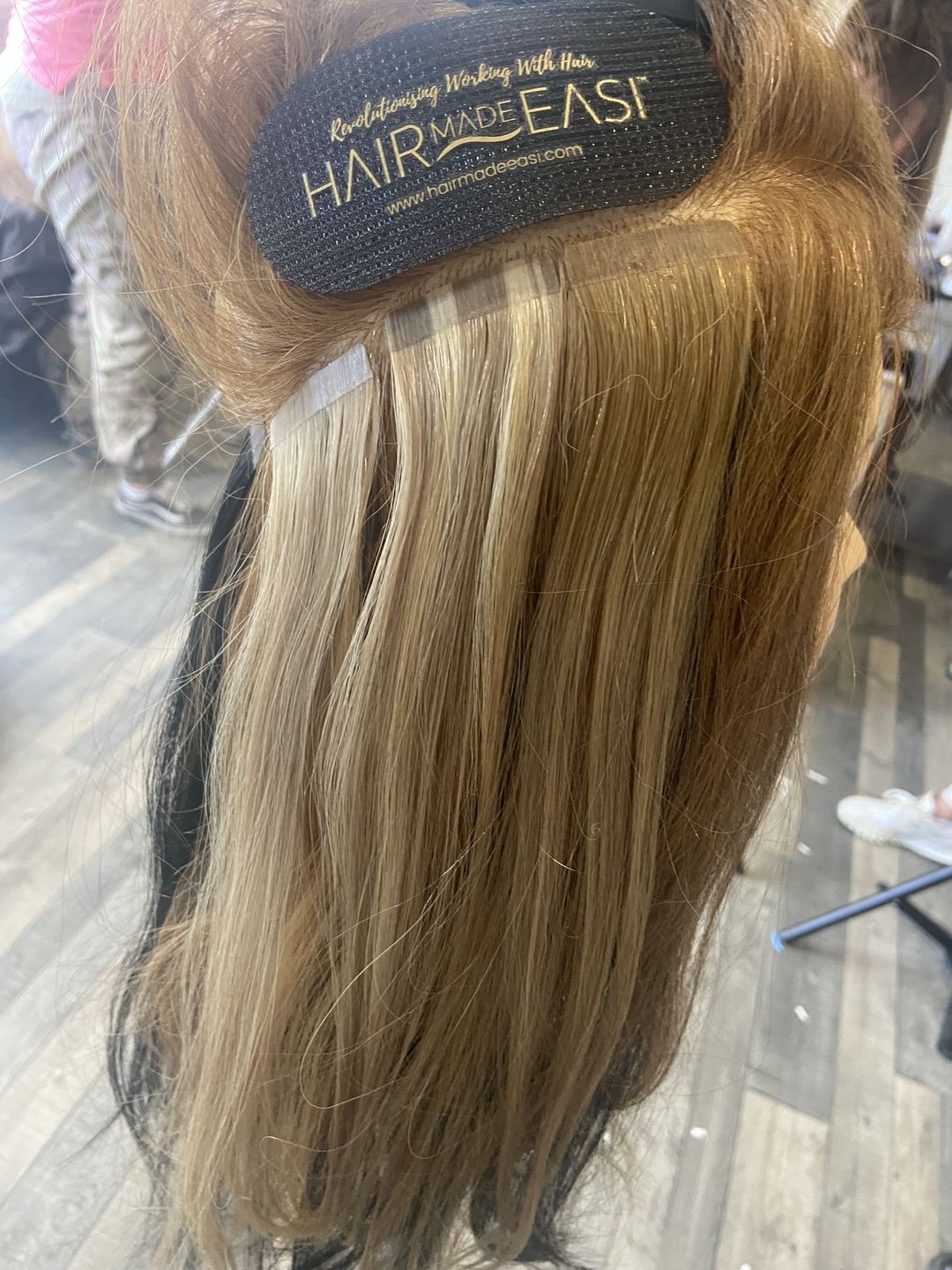 Customer photo review of Monday 18th May Habia Approved ~Tape Hair Extension Masterclass