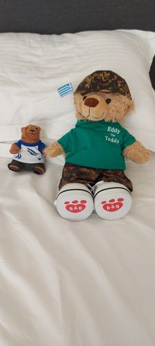 Customer photo review of Eddy The Teddy Bear