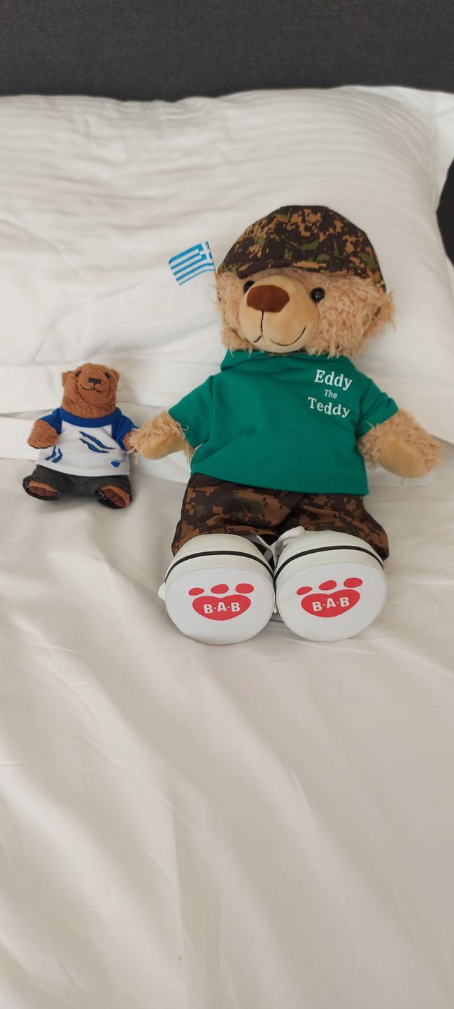 Customer photo review of Eddy The Teddy Bear