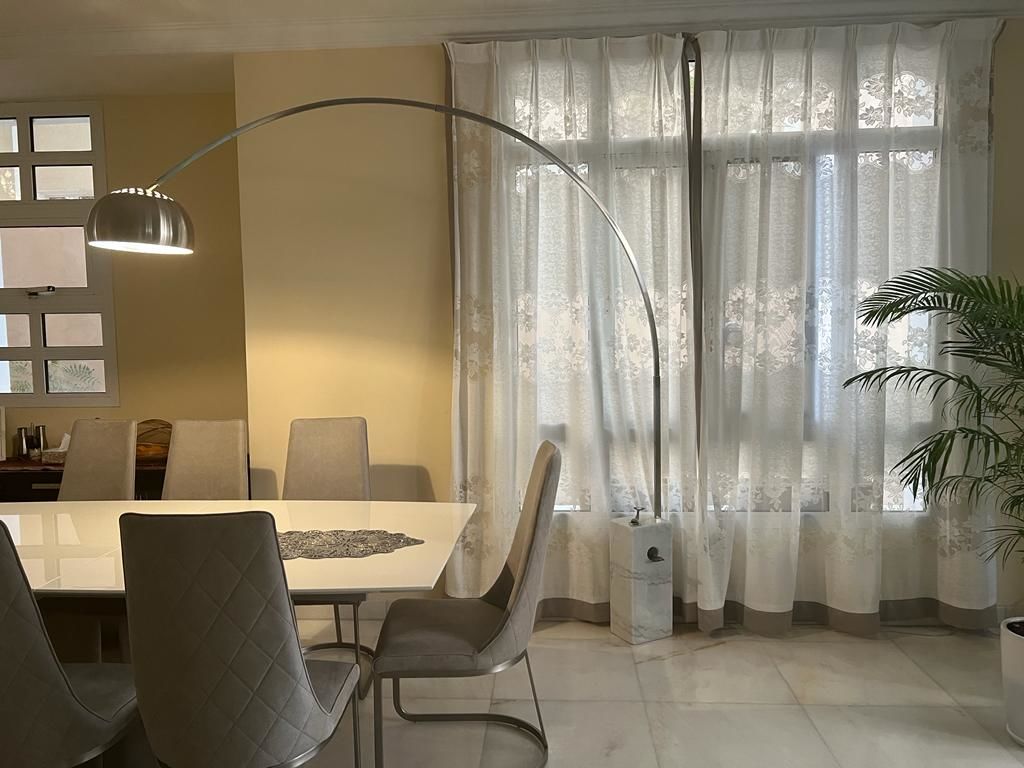 Customer photo review of Arc Lamp With Natural Marble Base Bp0078-C