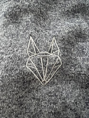 Customer photo review of Geofuchs - Strickfleece Jacke (Stick)