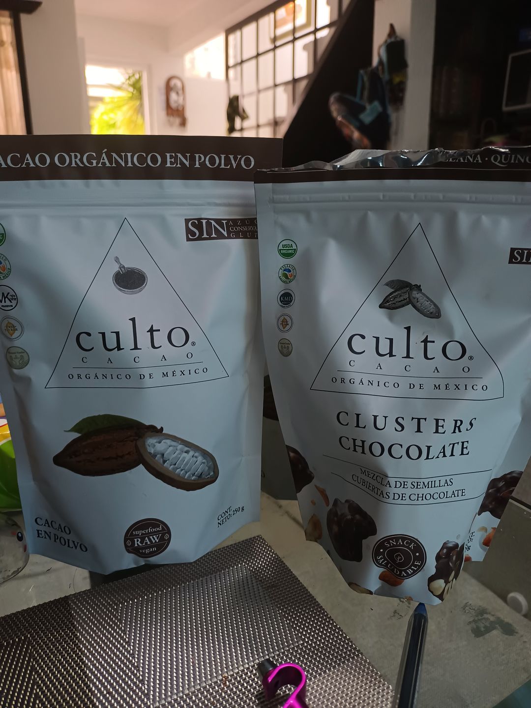 Customer photo review of Cacao Orgánico en Polvo