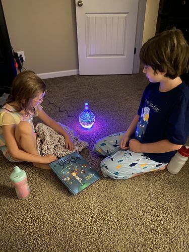 Customer photo review of Oil Aroma Diffuser 3D Glass