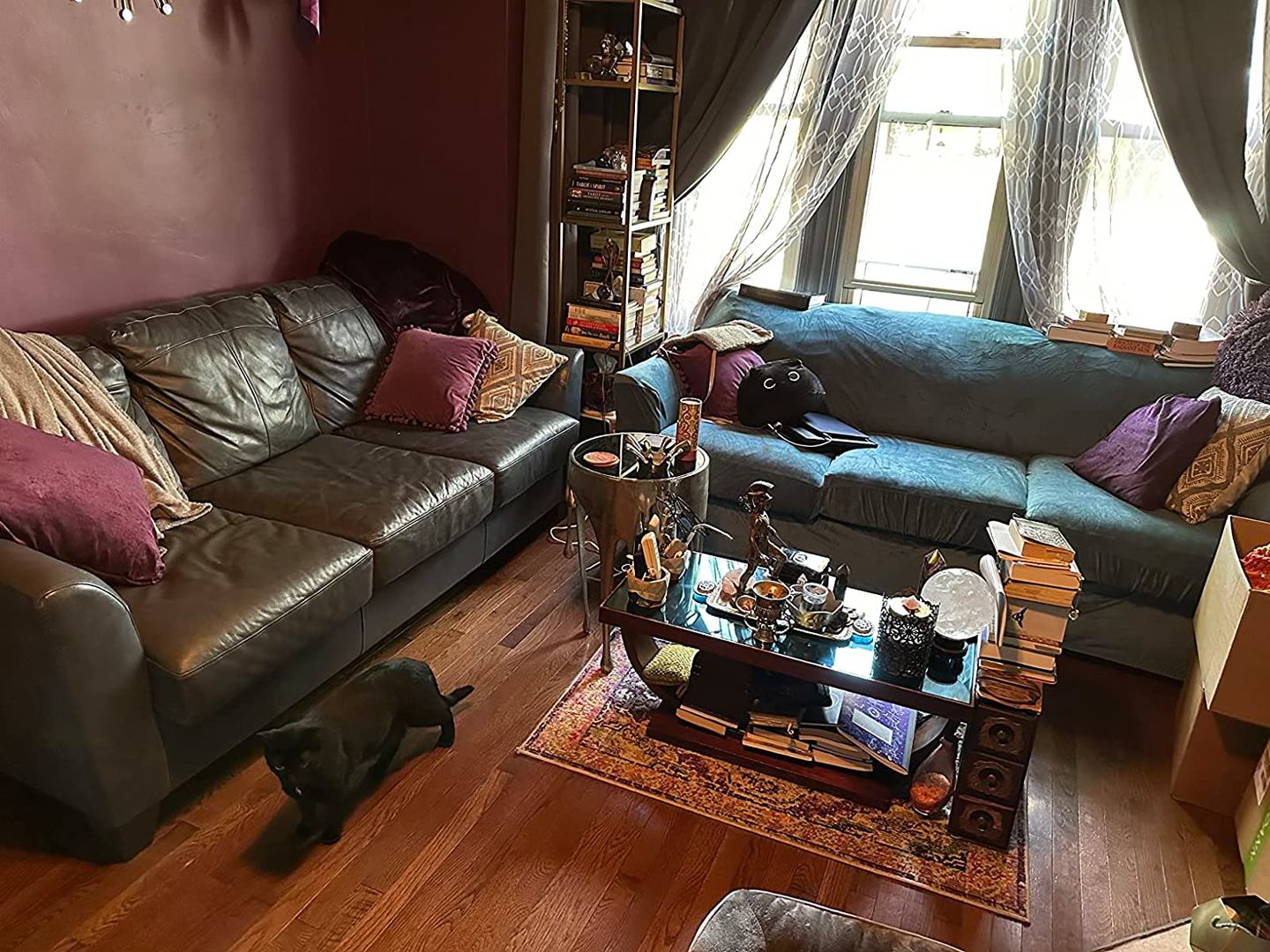 Customer photo review of High Stretch Velvet Plush Sofa Cushion Slipcover