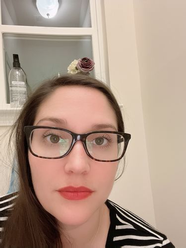 Customer photo review of WONDER BLADING Peel & Reveal Lip Stain Kit