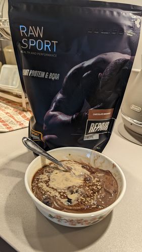 Customer photo review of Elite Repair Protein Powder