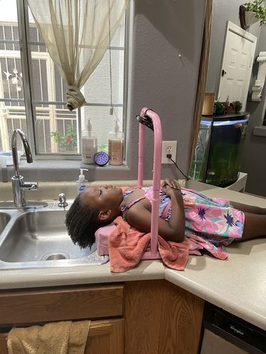 Customer photo review of Shampoo Mat Mini