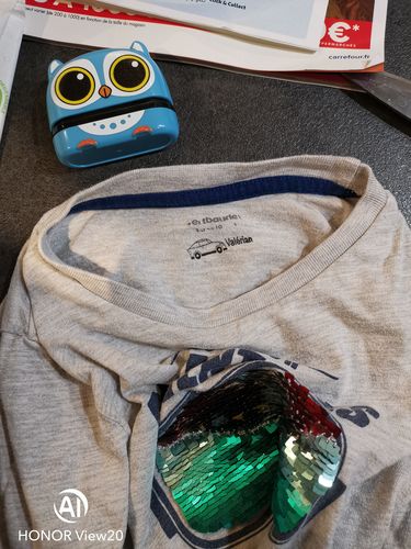 Customer photo review of Mon Étiquette Magique™️ - Animaux mignons