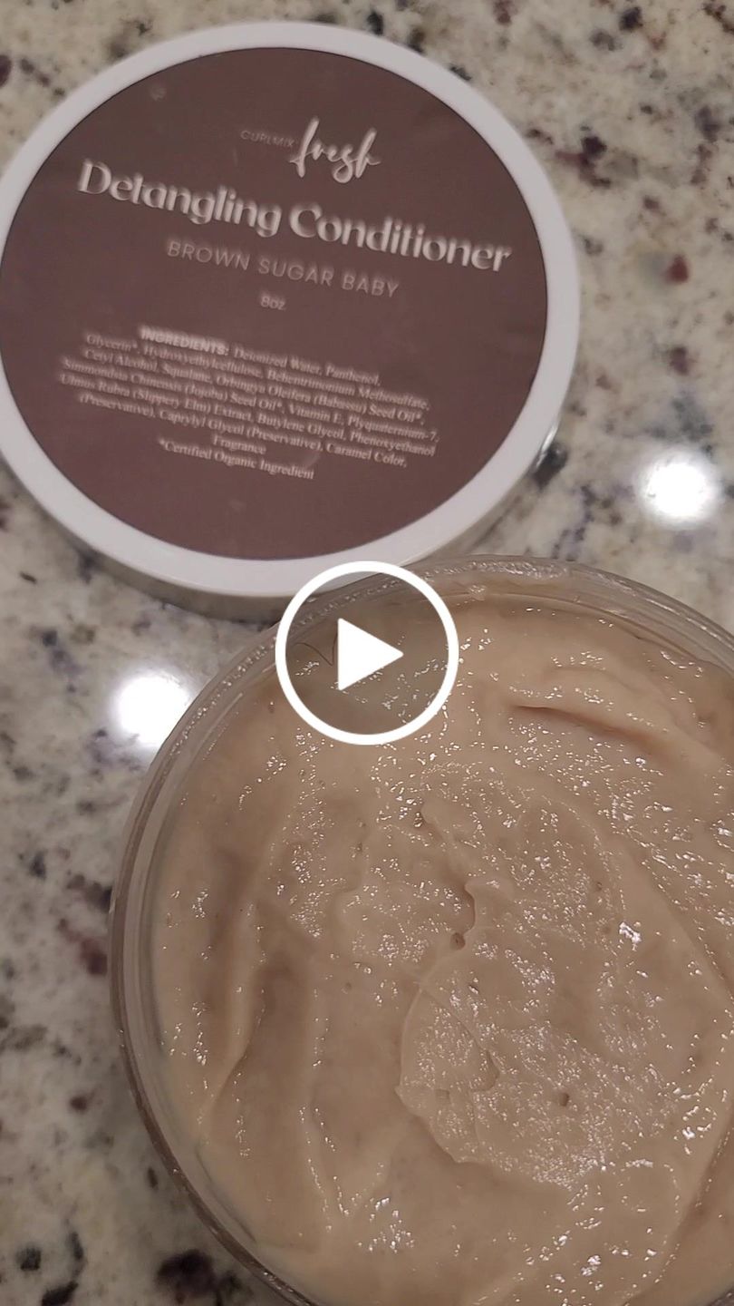 Customer video review of Detangling Conditioner - Brown Sugar Baby