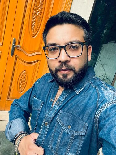 Customer photo review of Denim Shirt (Vintage Blue)