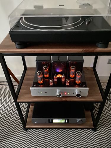 Customer photo review of Repisa 60│Negra Línea Toffee KALLFU.PRO
