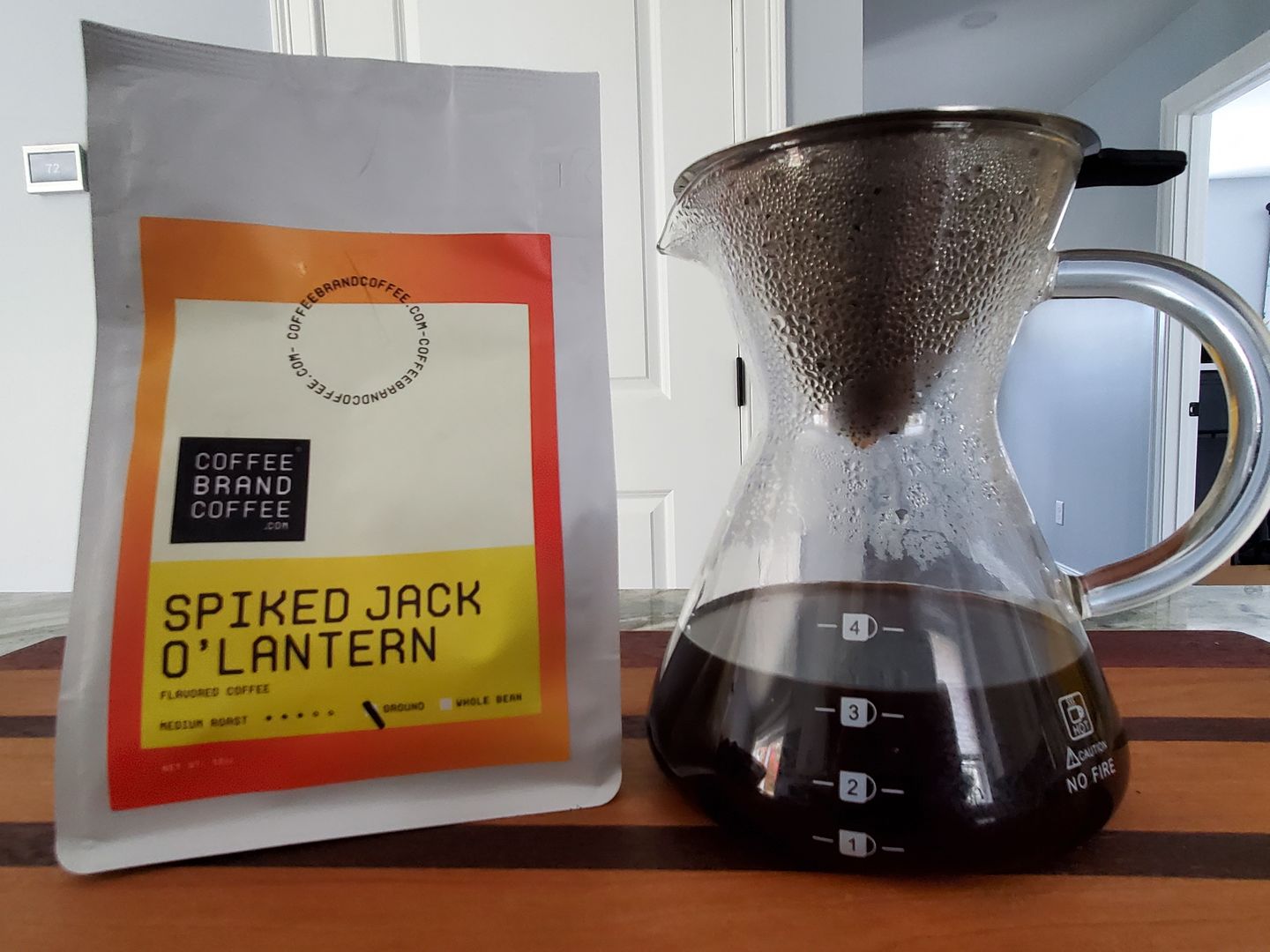 Customer photo review of Spiked Jack O'Lantern