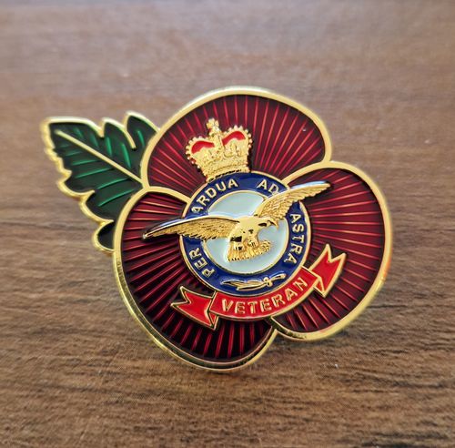 Darren review of Veteran Poppy Pin Badge image 1 out of 1