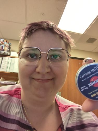 Customer photo review of Old School Pack Zingers (Sour Green Apple + Grapeade, 120mg)