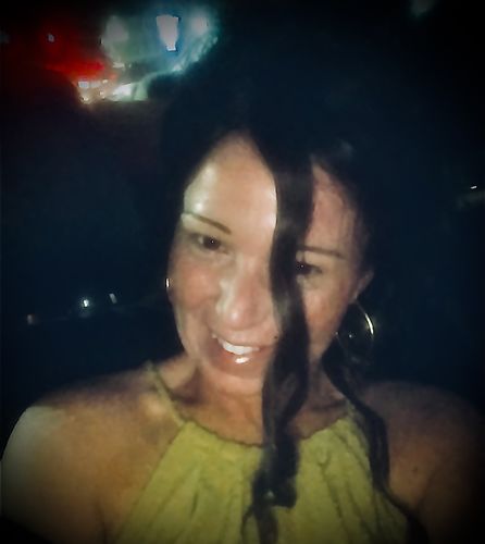 Customer photo review of Curly Ponytail Dark Brown