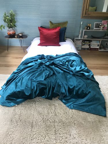 Customer photo review of Valentino Velvet Wide Fabric -  53 Colours