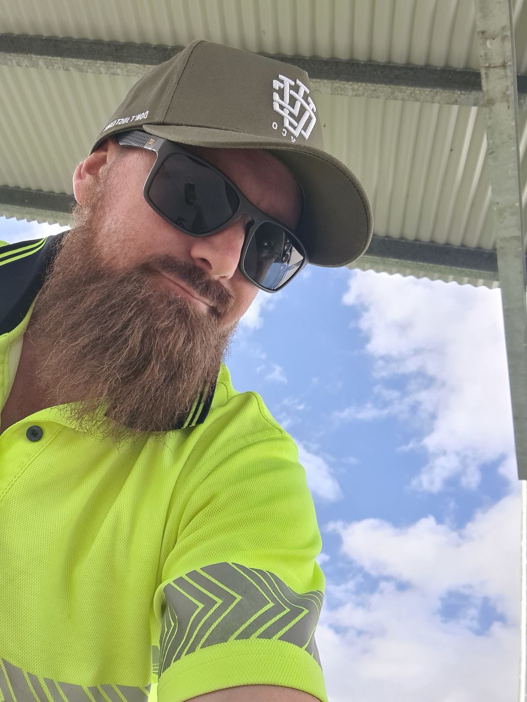 Customer photo review of Khaki Green A-Frame LVCO Snapback