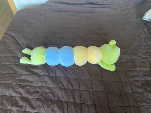 Customer photo review of Kawaii Caterpillar Plushie Collection