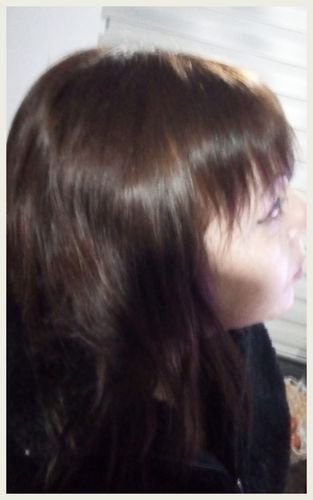 Reseña con foto de un cliente sobre Polvo de Índigo