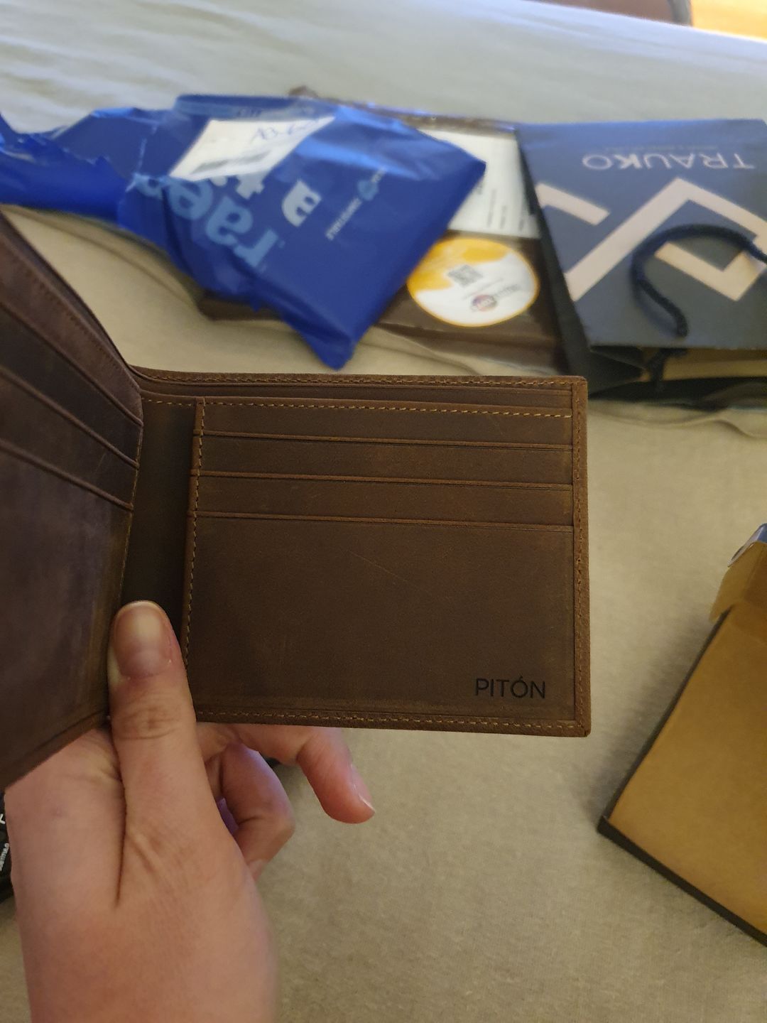 Customer photo review of Billetera Clásica