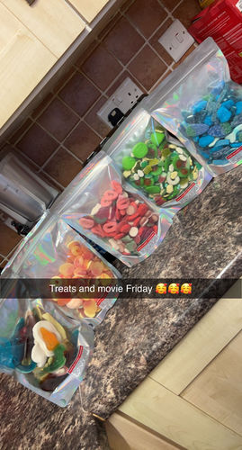 Customer photo review of Blue Raspberry Mix