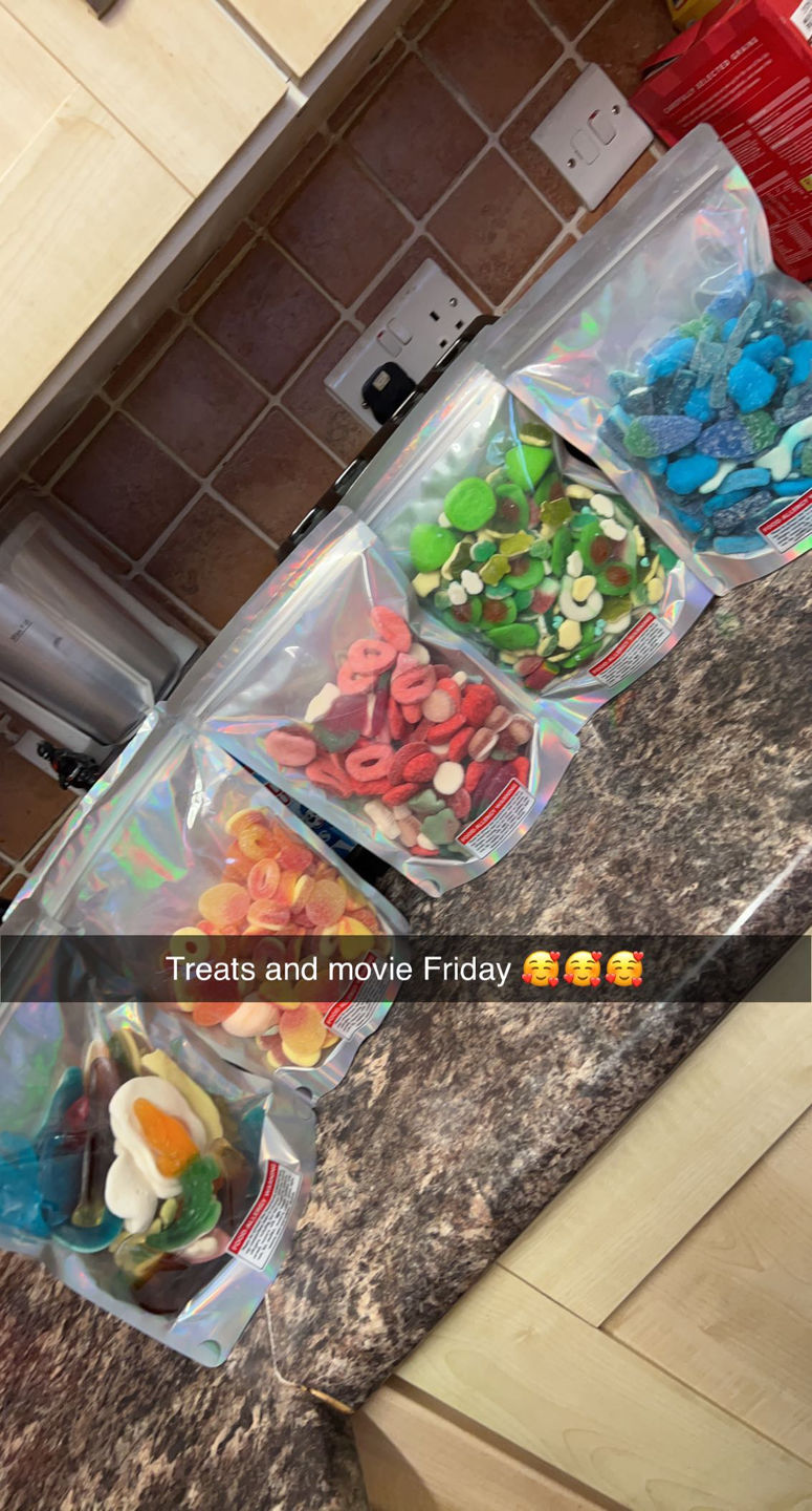 Customer photo review of Blue Raspberry Mix