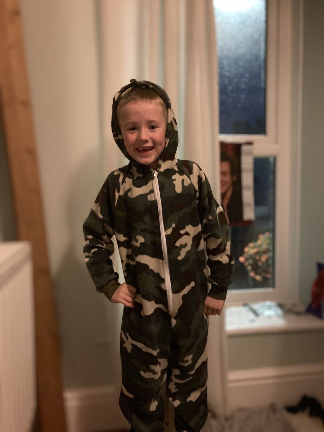Customer photo review of Camo Anti Pill Polar Fleece Fabric