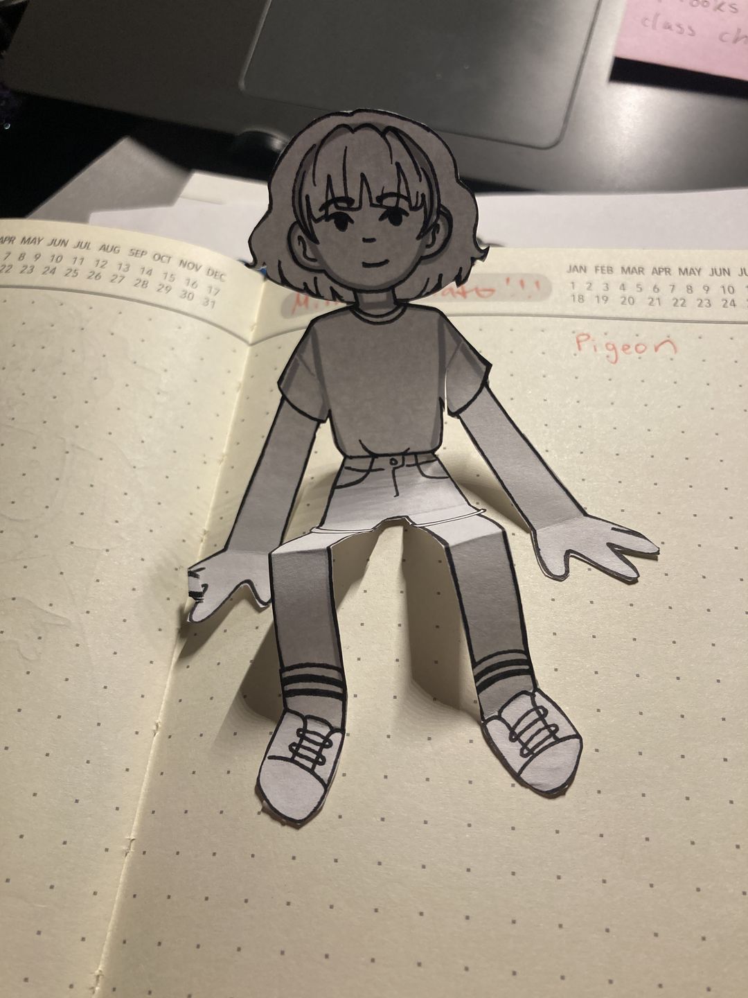 Customer photo review of Paper Doll Templates PDF
