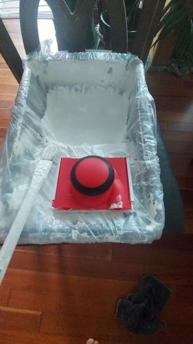 Customer photo review of EZ Corner Paint Edger Pads