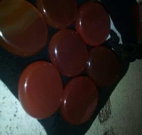 Customer photo review of Red Agate Circle Crystal