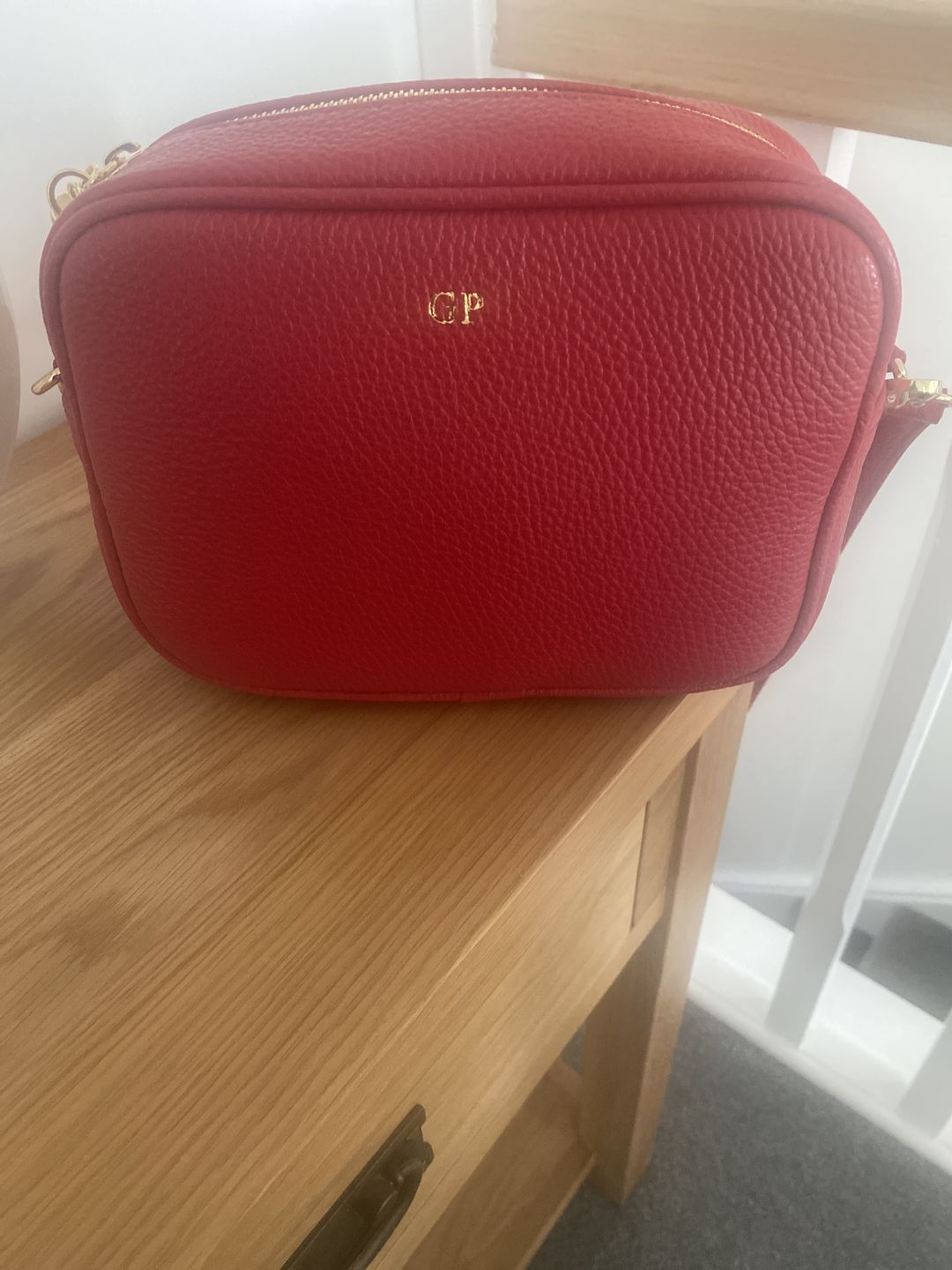 Customer photo review of Leather Lady Cross Body Bag