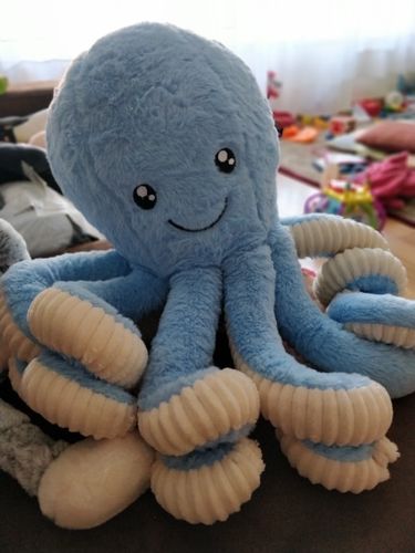 Customer photo review of Ocean Mystery Octopus Plushie Collection