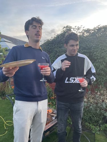 Customer photo review of Strawberry Daiquiri 5L Party Keg