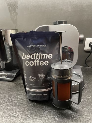 Customer photo review of Bedtime Coffee Decaf + Calming Superfoods
