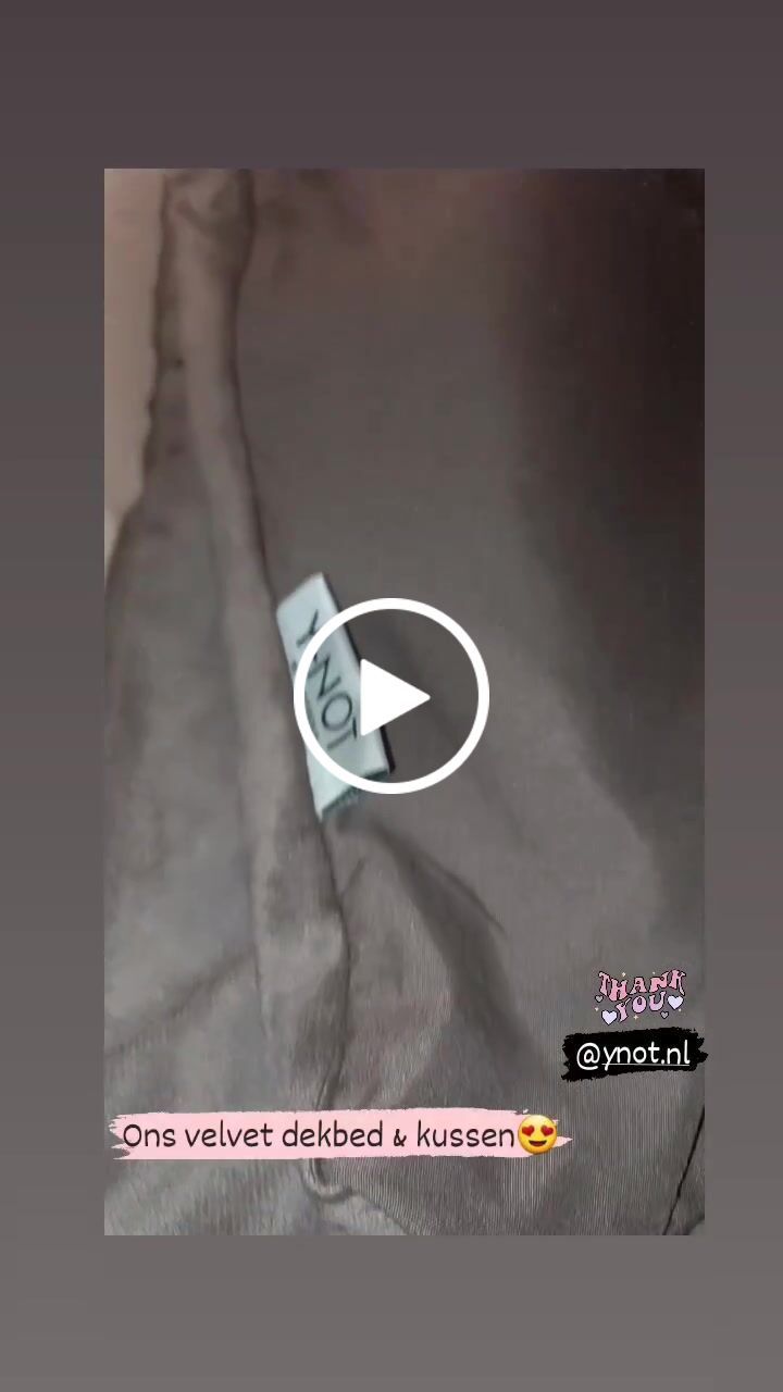 Customer video review of Dekbedovertrek set Fluweel / Velvet Bruin / Zand