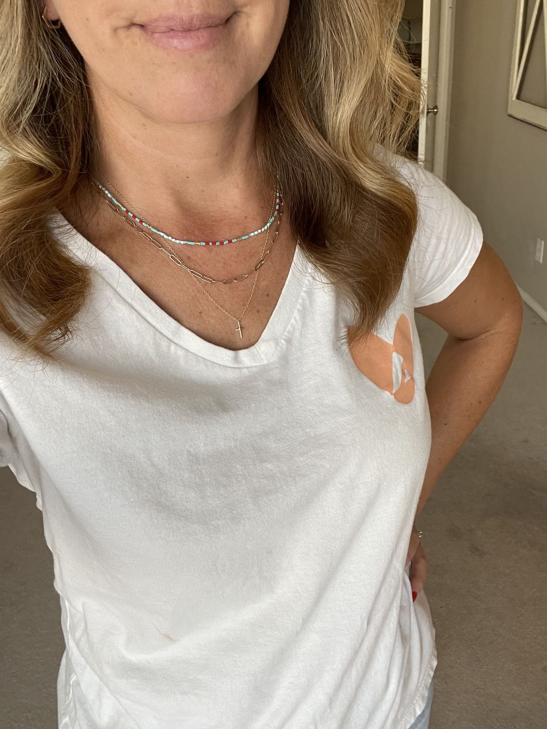 Customer photo review of Everyday Necklace - Turquoise