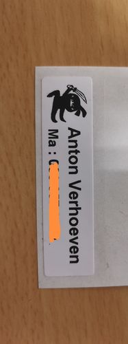 Customer photo review of Multi-purpose Labels