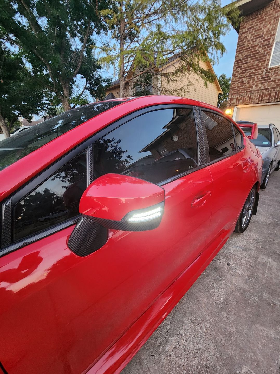 Customer photo review of 2015-21 WRX/STI Sequential LED Mirror Corner Lights