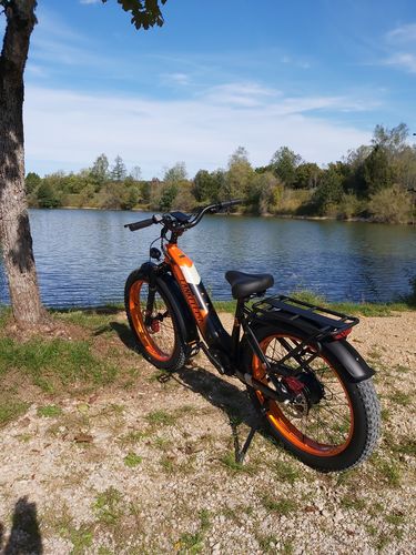 Customer photo review of Lankeleisi MG600 Plus 1000W 26" Fat Bike E-Mountain Bike 40km/h 150km 20Ah Samsung Battery [ Pre-order ]