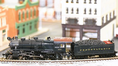 Customer photo review of BLI 6707 PRR E6 4-4-2, #460, As appears today, Glossy Finish, Paragon4 Sound/DC/DCC, Smoke, HO Scale