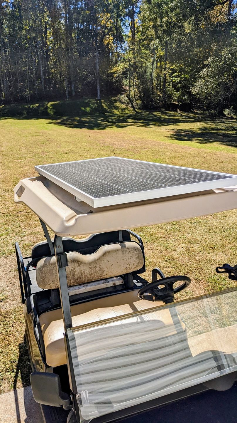 Customer photo review of MEGA 200 Watt Monocrystalline Solar Panel | Best 24V Panel for RVs and Off-Grid | 25-Year Output Warranty | UL Certified