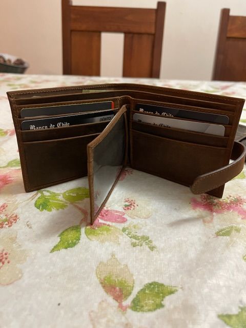 Customer photo review of Billetera Pasador