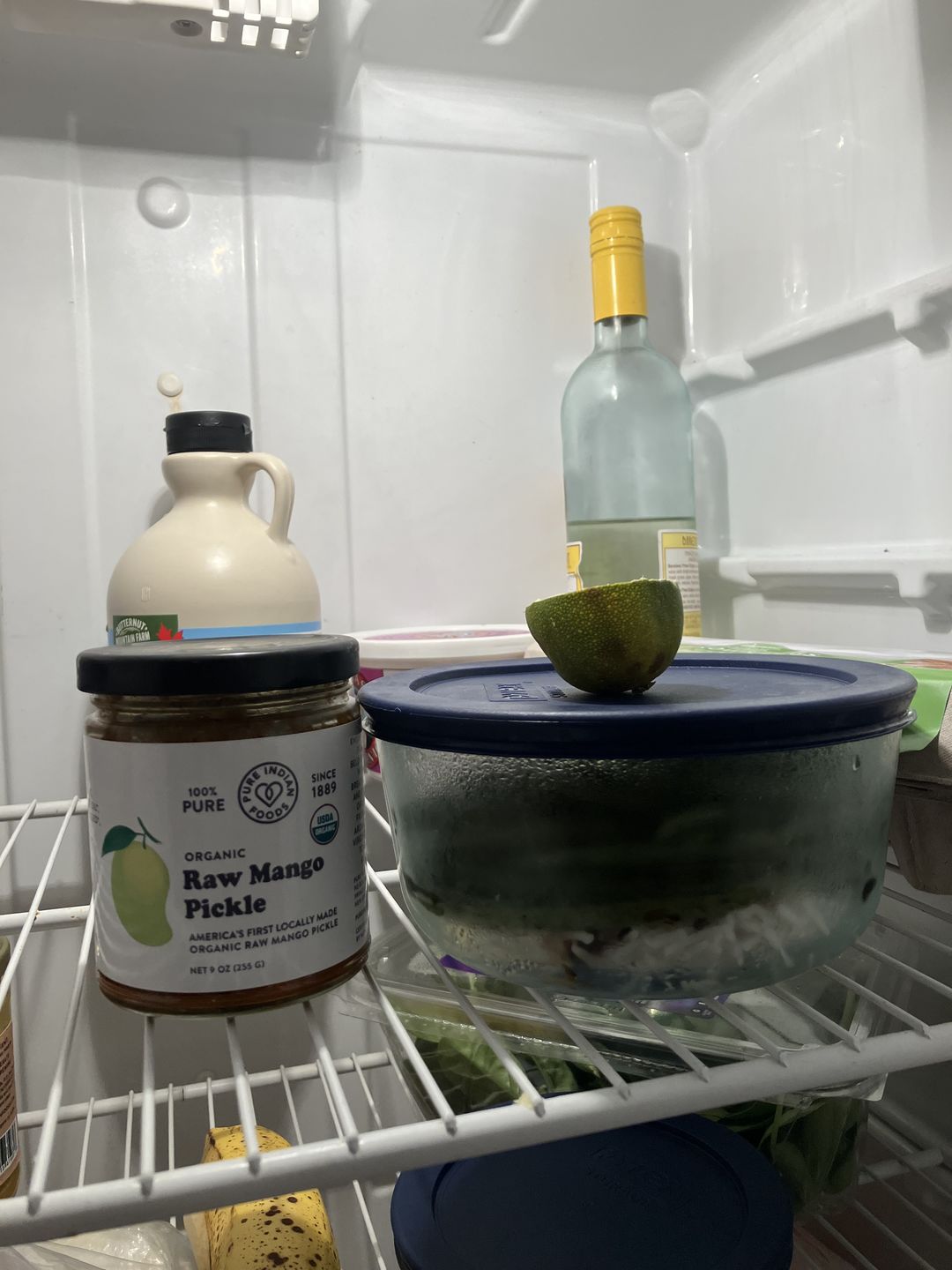 Customer photo review of Indian Raw Mango Pickle LIMITED EDITION, Certified Organic - 9 oz